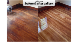 Hardwood flooring restoration